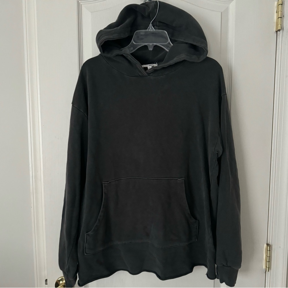 Fashion Nova mens gray hoodie small